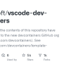 Vscode-dev-containers/container-templates/docker-compose/.devcontainer ...