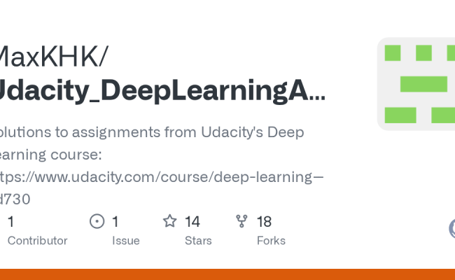 GitHub - MaxKHK/Udacity_DeepLearningAssignments: Solutions To ...
