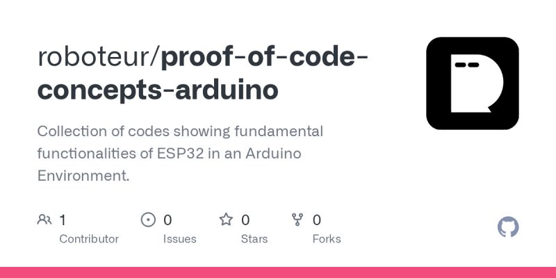 Github Roboteur Proof Of Code Concepts Arduino Collection Of Codes Showing Fundamental - Download Amazing Landscape Pattern | Mobile