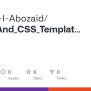 GitHub - Ahmed-I-Abozaid/HTML_And_CSS_Template-One: Leon Template