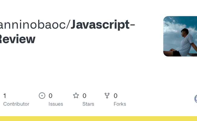 GitHub - Janninobaoc/Javascript-Review