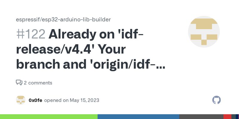 Save To Build With Idf Branch Release V4 X Issue 21 Espressif Esp32 Arduino Lib Builder - Best Vintage Designs in Full HD