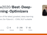 Github Lessw2020 Best Deep Learning Optimizers Collection Of The