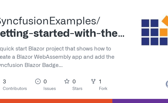 GitHub - SyncfusionExamples/getting-started-with-the-blazor-badge ...