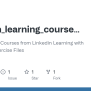 GitHub - X011/linkedin_learning_course_downloader: Download Full ...