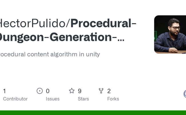 GitHub - HectorPulido/Procedural-Dungeon-Generation-Algorithm-Unity ...