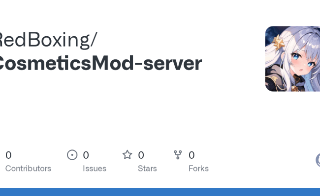 GitHub - RedBoxing/CosmeticsMod-server