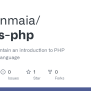 GitHub - Rennanmaia/basics-php: This Project Contain An Introduction To ...