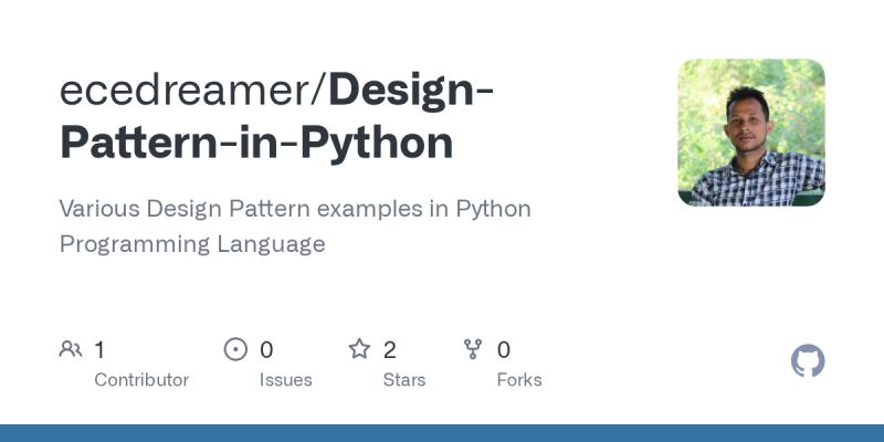 Github Fhgrings Design Patterns Design Patterns In Python From - HD Minimal Designs for Desktop
