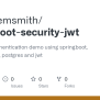 GitHub - Thesystemsmith/springboot-security-jwt: A Backend Authentication Demo Using Springboot ...