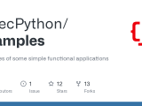 Github Quecpython Examples Examples Of Some Simple Functional