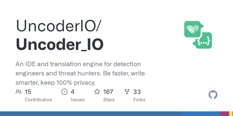 Github Uncoderio Uncoder Io An Ide And Translation Engine For Detection Engineers And Threat - Ocean Design Collection - Ultra HD Quality