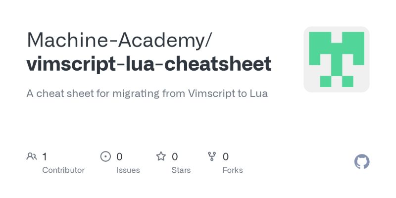 Github Tbastos Vim Lua Improved Lua 5 3 Syntax And Indentation - Perfect Nature Illustration - Desktop
