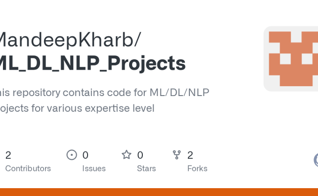 GitHub - MandeepKharb/ML_DL_NLP_Projects: This Repository Contains Code ...