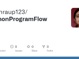 Github Chithraup123 Pythonprogramflow