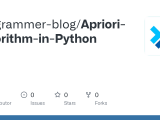 Github Programmer Blog Apriori Algorithm In Python