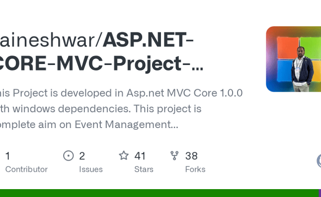 GitHub - Saineshwar/ASP.NET-CORE-MVC-Project-Event-Management: This ...