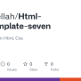 GitHub - Id-abdellah/Html-Css_Template-seven: My Practices On Html, Css