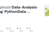 Github Talaptroot Data Analysis Using Pythondata Analysis Using Python