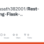 GitHub - Guruprasath382001/Rest-Api-using-Flask-Framework