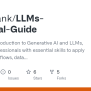 GitHub - Worldbank/LLMs-Practical-Guide: A Practical Introduction To ...