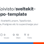 GitHub - TeemuKoivisto/sveltekit-monorepo-template: Monorepo With ...