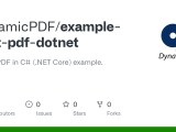 Github Dynamicpdf Example Split Pdf Dotnet Split A Pdf In C Net