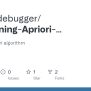 GitHub - Bugthedebugger/DataMining-Apriori-Algorithm: Learning Apriori ...
