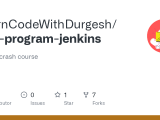 Github Learncodewithdurgesh Java Program Jenkins Jenkins Crash Course