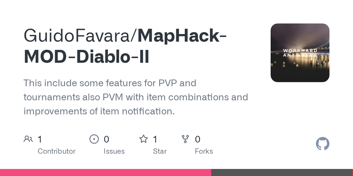 GitHub GuidoFavara MapHack MOD Diablo II This Include Some Features MapHack MOD Diablo II
