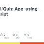 GitHub - Ranjit85/Quiz-App-using-Java-Script