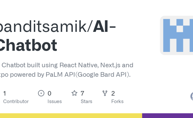GitHub - Panditsamik/AI-Chatbot: AI Chatbot Built Using React Native ...