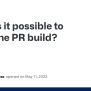 Is It Possible To Avoid The PR Build? · Issue #529 · Microsoft/AL-Go ...