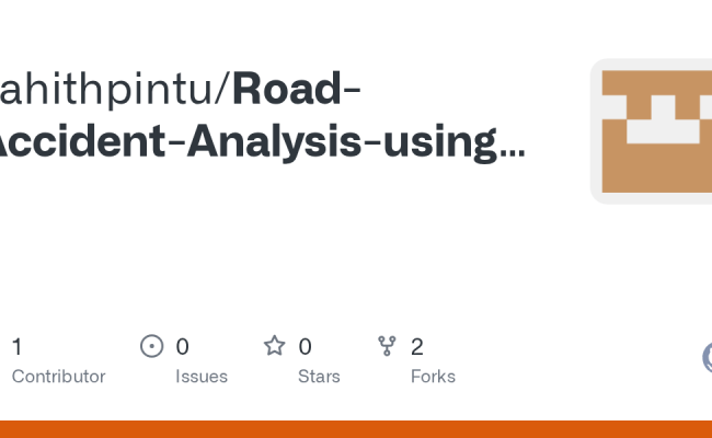 GitHub - Sahithpintu/Road-Accident-Analysis-using-Machine-Learning