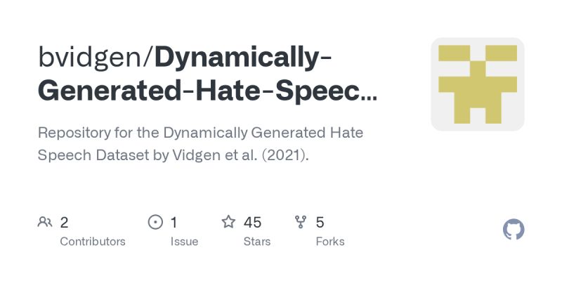 Lennardzuendorf Dynamically Generated Hate Speech Dataset Datasets At - Full HD Landscape Wallpapers for Desktop