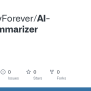 GitHub - BlueSkyForever/AI-TextSummarizer