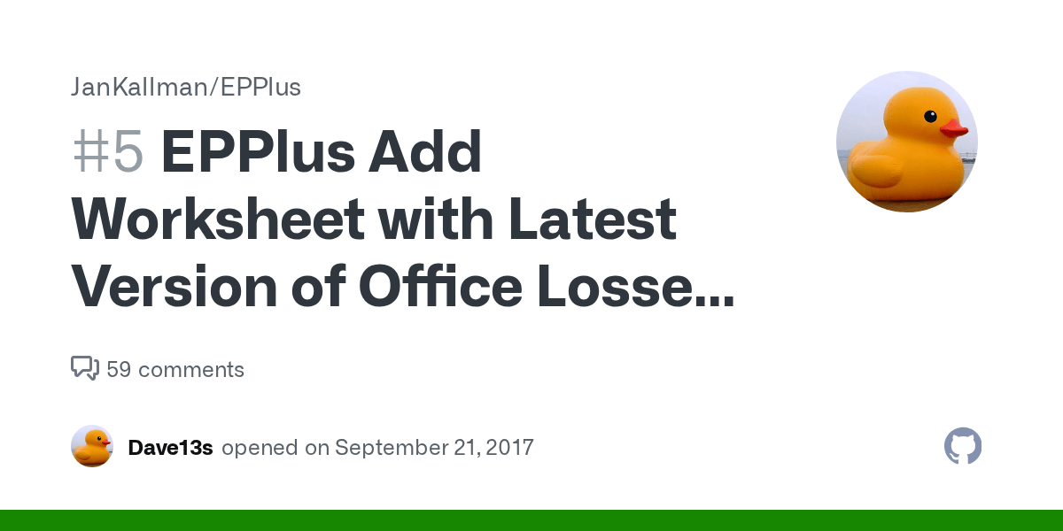 But i face issue i can not compress these files to one file as zip archive. Epplus Add Worksheet With Latest Version Of Office Losses All Macros Issue 5 Jankallman Epplus Github