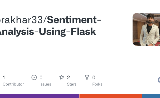 GitHub - Prakhar33/Sentiment-Analysis-Using-Flask