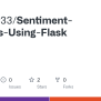 GitHub - Prakhar33/Sentiment-Analysis-Using-Flask