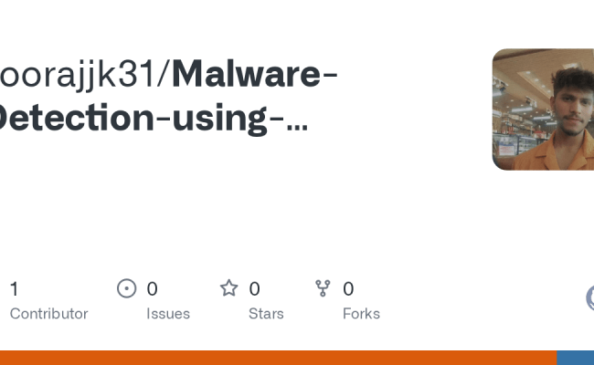 GitHub - Soorajjk31/Malware-Detection-using-Machine-learning-main