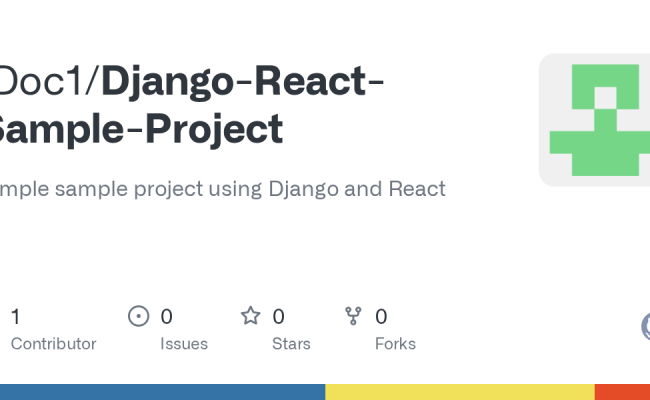 GitHub - IDoc1/Django-React-Sample-Project: Simple Sample Project Using ...