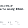 GitHub - Hekuranzabergja/Ecommerce-using-Html-Css-JS-and-Bootstrap