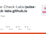 Github Pulse Check Labs Pulse Check Labs Github Io Landing Page