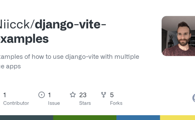 GitHub - Niicck/django-vite-examples: Examples Of How To Use Django ...