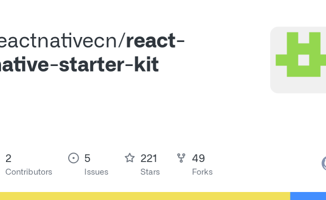 GitHub - Reactnativecn/react-native-starter-kit