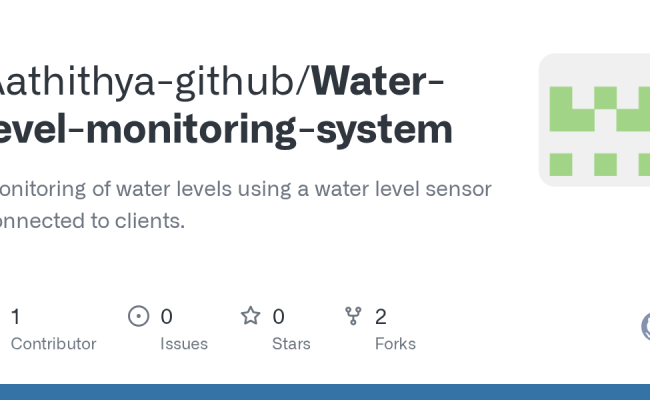 GitHub - Aathithya-github/Water-level-monitoring-system: Monitoring Of Water Levels Using A ...