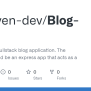 GitHub - Knguyen-dev/Blog-API: Create A Blog Fullstack Blog Application ...