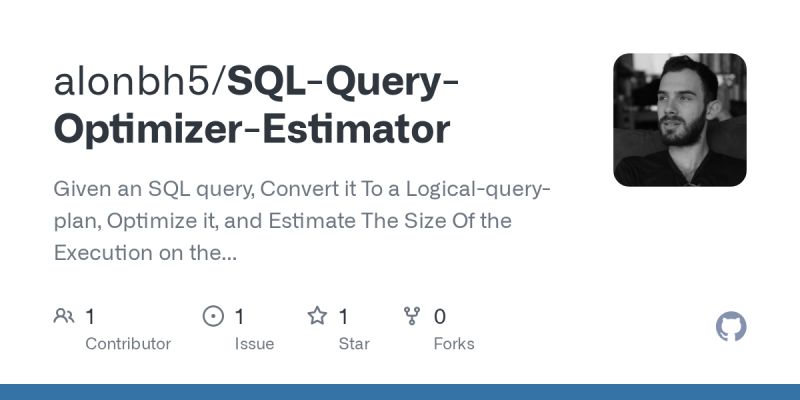 Github Ahmed Bentajhamyani Sql Query Optimizer Implementation Of A Sql Query Optimizer - Download Incredible Space Picture | Retina
