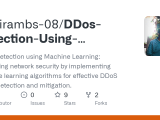 Github Abhirambs 08 Ddos Detection Using Machine Learning Algorithms