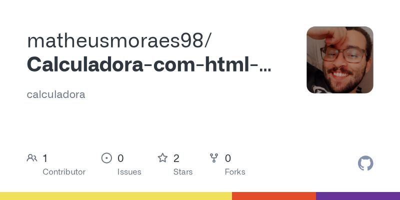 Github Afjames Calculadora Html Css Javascript Calculadora - Best Vintage Arts in Full HD